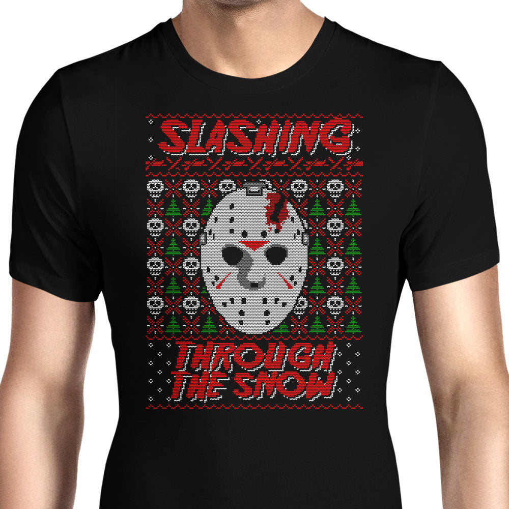 Slashing Through the Snow Men's Apparel - Adult & Kids T-Shirts, Sweatshirts & Hoodies apparel design preview 1