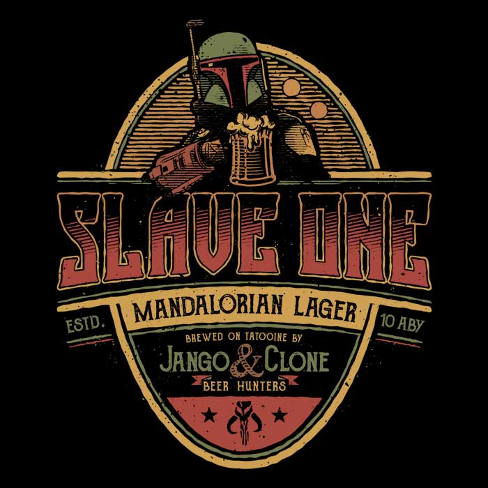Slave One Lager - Adult & Kids T-Shirts, Sweatshirts & Hoodies apparel design preview 2