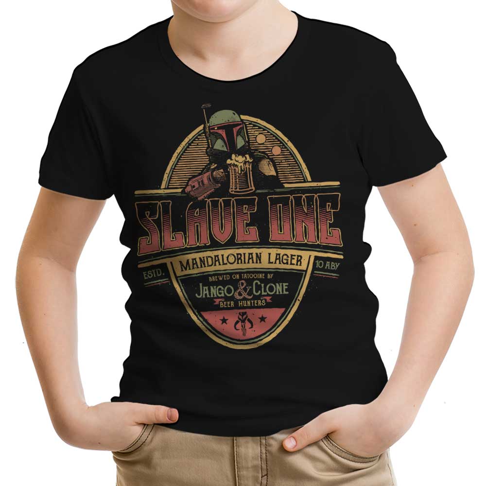 Slave One Lager Youth Apparel - Adult & Kids T-Shirts, Sweatshirts & Hoodies apparel design preview 1