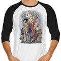 Slayer 3/4 Sleeve Raglan - Adult & Kids T-Shirts, Sweatshirts & Hoodies apparel design preview 1