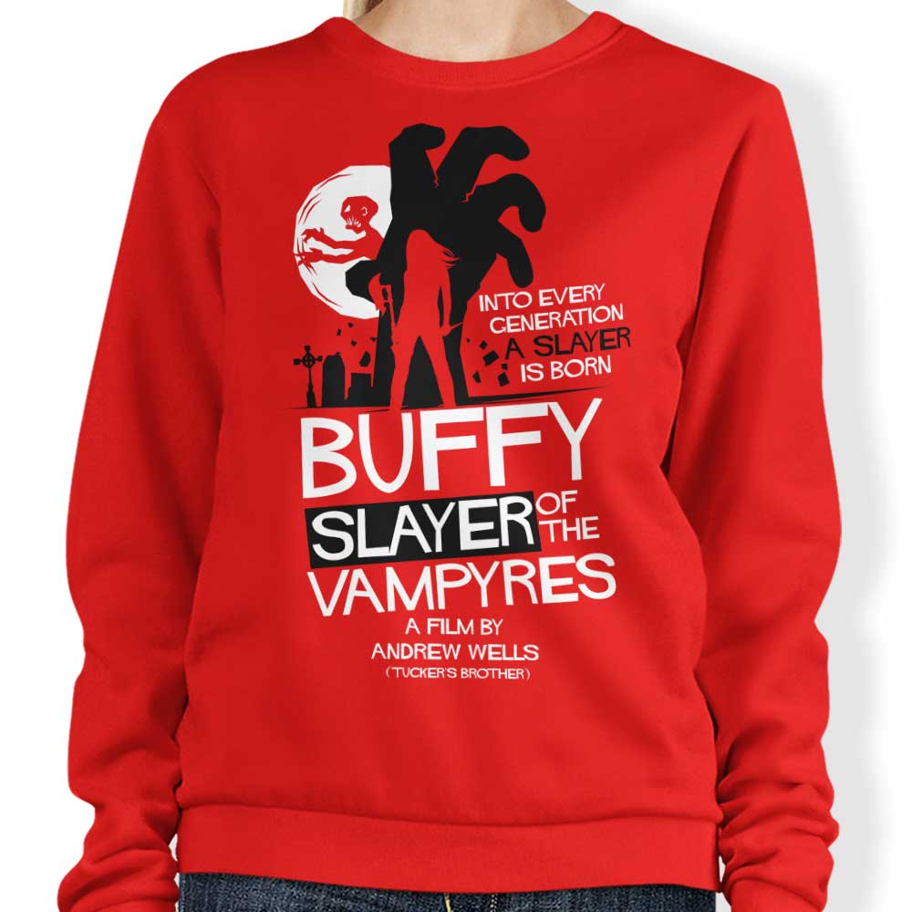 Slayer of the Vampyres - Adult & Kids T-Shirts, Sweatshirts & Hoodies apparel design preview 1