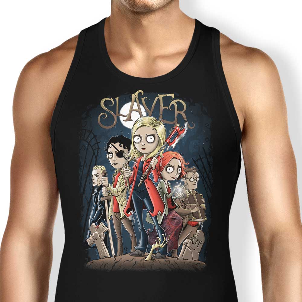 Slayer Tank Top - Adult & Kids T-Shirts, Sweatshirts & Hoodies apparel design preview 1