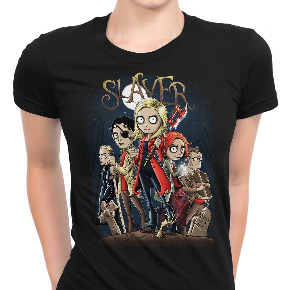Slayer Women's Apparel - Adult & Kids T-Shirts, Sweatshirts & Hoodies apparel design preview 1