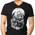 Sleeping Hero Men's V-Neck - Adult & Kids T-Shirts, Sweatshirts & Hoodies apparel design preview 1