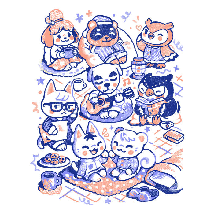 Sleepover Club - Adult & Kids T-Shirts, Sweatshirts & Hoodies apparel design preview 2