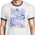 Sleepover Club Ringer - Adult & Kids T-Shirts, Sweatshirts & Hoodies apparel design preview 1