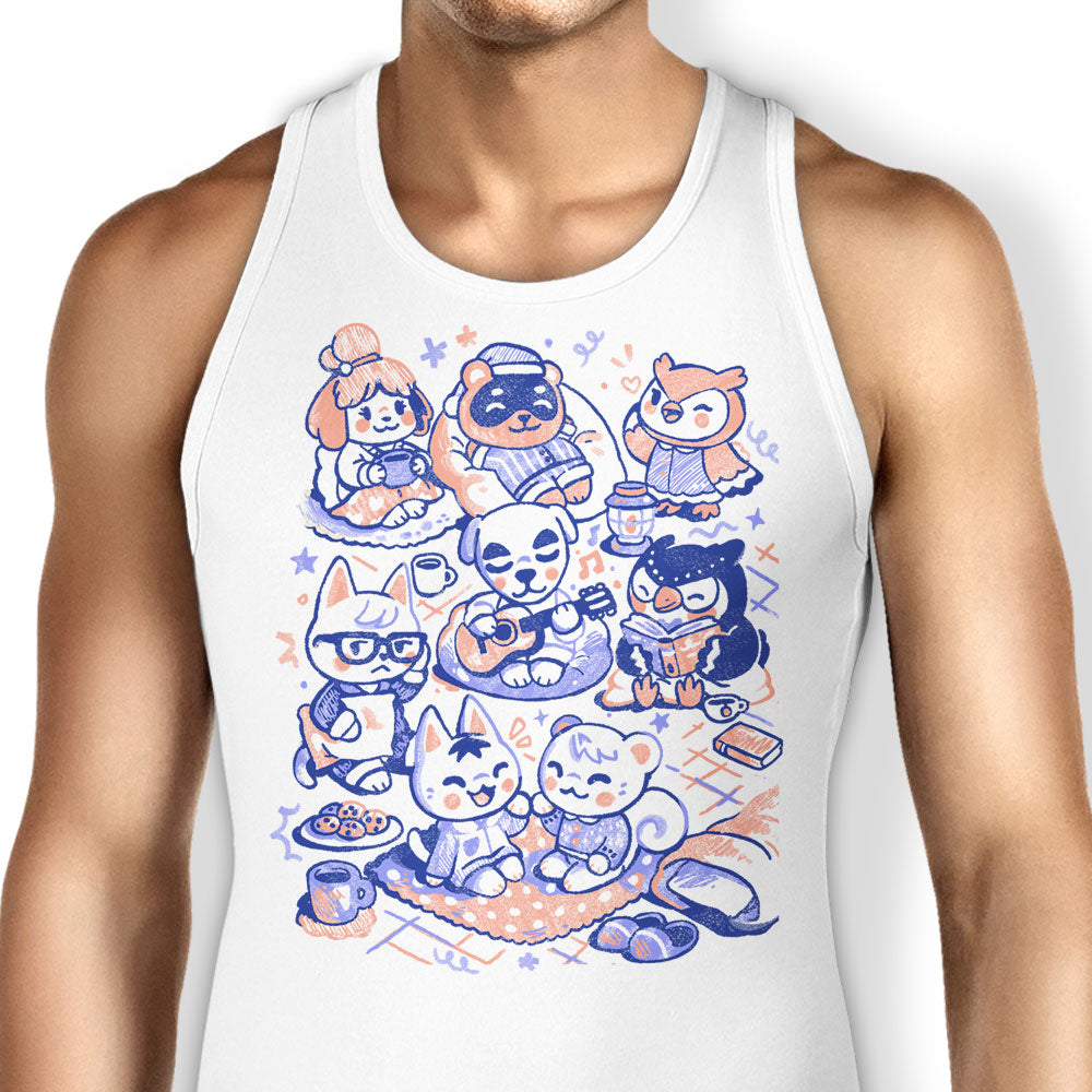 Sleepover Club Tank Top - Adult & Kids T-Shirts, Sweatshirts & Hoodies apparel design preview 1