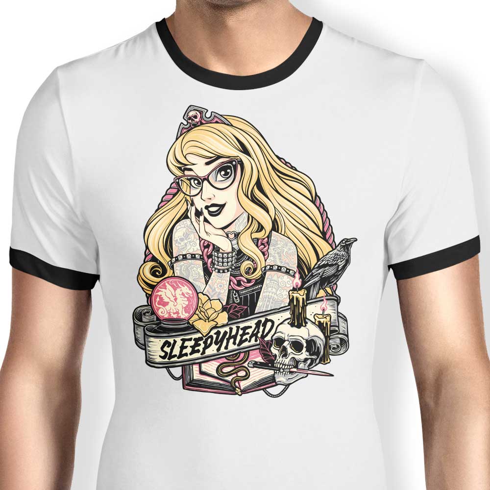 Sleepyhead Ringer - Adult & Kids T-Shirts, Sweatshirts & Hoodies apparel design preview 1