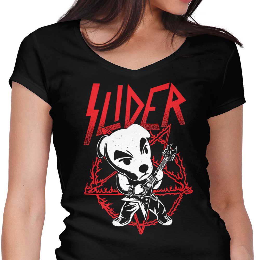 Slider Slays Women's V-Neck - Adult & Kids T-Shirts, Sweatshirts & Hoodies apparel design preview 1