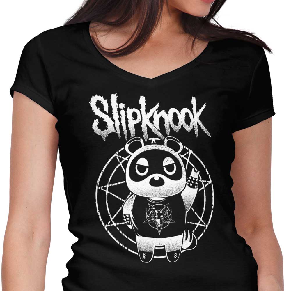 SlipKnook Women's V-Neck - Adult & Kids T-Shirts, Sweatshirts & Hoodies apparel design preview 1