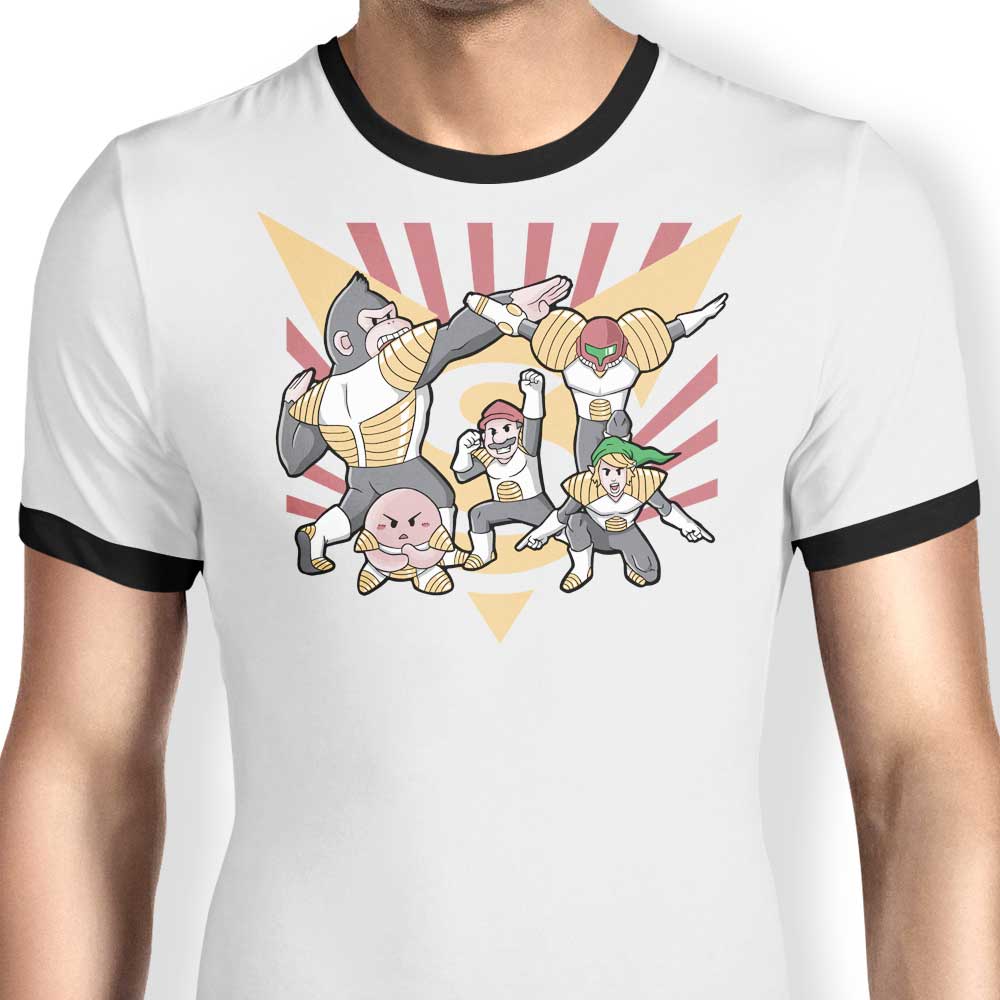Smash Force Ringer - Adult & Kids T-Shirts, Sweatshirts & Hoodies apparel design preview 1