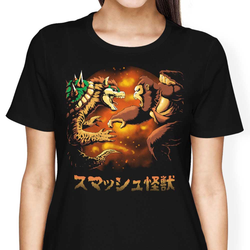 Smash Kaiju Women's Apparel - Adult & Kids T-Shirts, Sweatshirts & Hoodies apparel design preview 1
