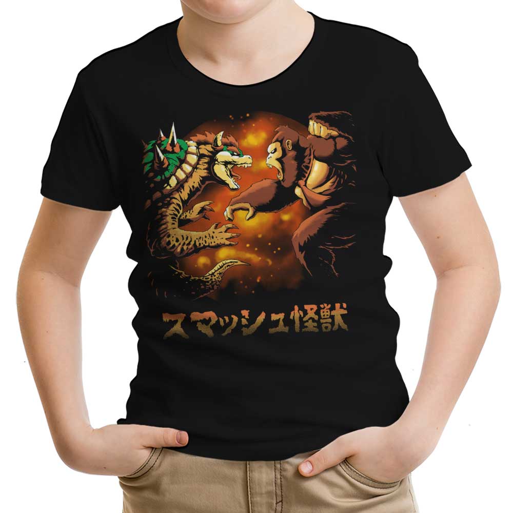 Smash Kaiju Youth Apparel - Adult & Kids T-Shirts, Sweatshirts & Hoodies apparel design preview 1