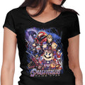 Smash Over Women's V-Neck - Adult & Kids T-Shirts, Sweatshirts & Hoodies apparel design preview 1
