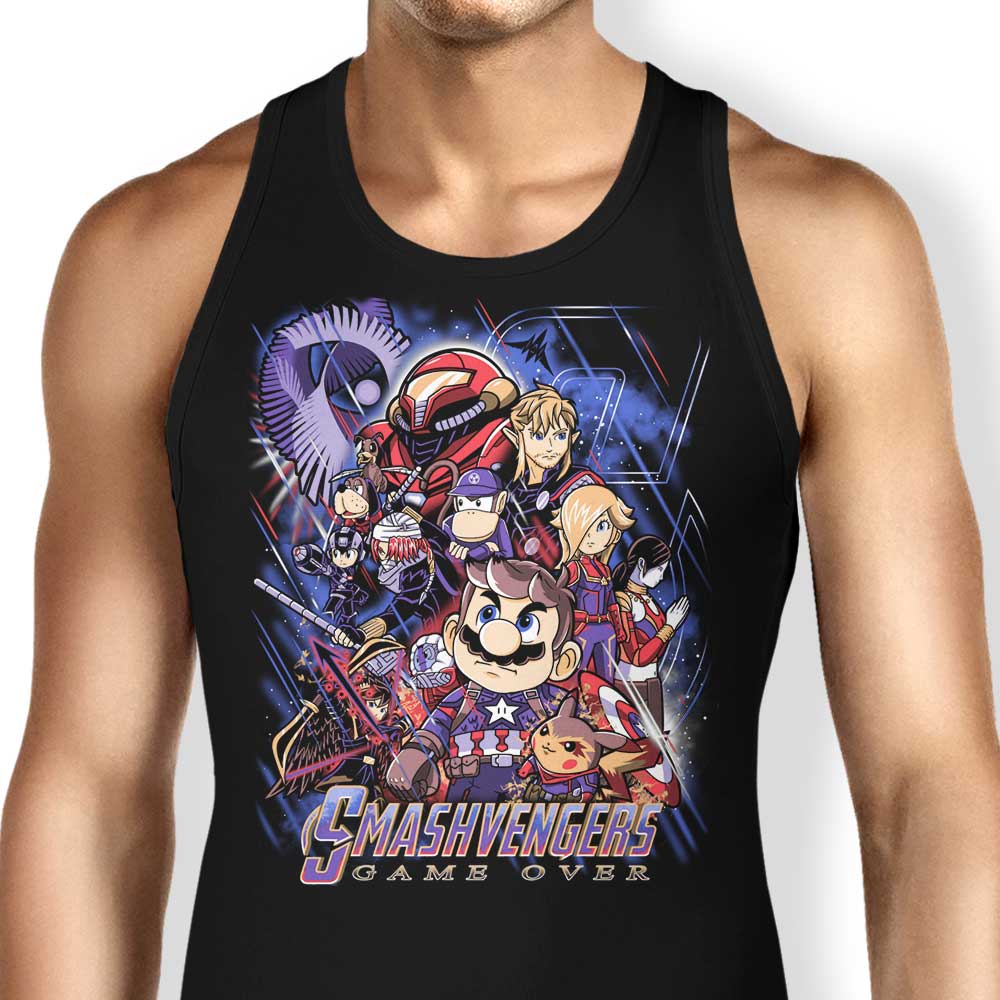 Smash Over Tank Top - Adult & Kids T-Shirts, Sweatshirts & Hoodies apparel design preview 1