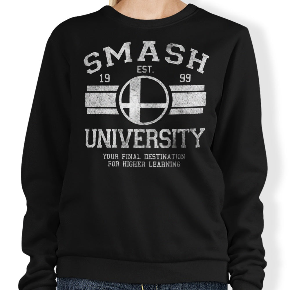 Smash University - Adult & Kids T-Shirts, Sweatshirts & Hoodies apparel design preview 1