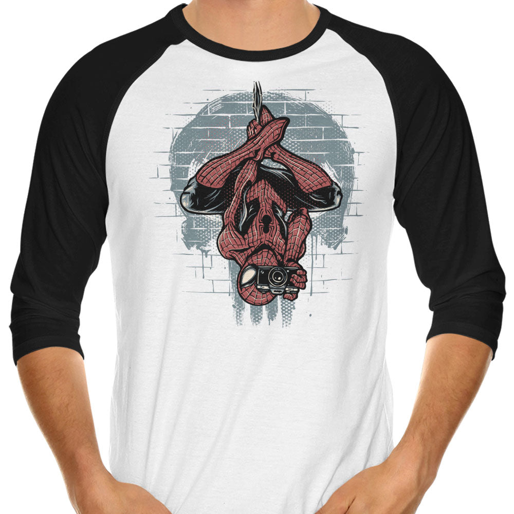 Smile for the Camera 3/4 Sleeve Raglan - Adult & Kids T-Shirts, Sweatshirts & Hoodies apparel design preview 1