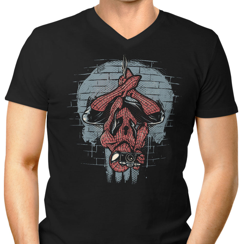 Smile for the Camera Men's V-Neck - Adult & Kids T-Shirts, Sweatshirts & Hoodies apparel design preview 1