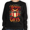 Sneaky Christmas Thief - Adult & Kids T-Shirts, Sweatshirts & Hoodies apparel design preview 1