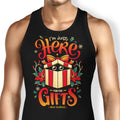 Sneaky Christmas Thief Tank Top - Adult & Kids T-Shirts, Sweatshirts & Hoodies apparel design preview 1