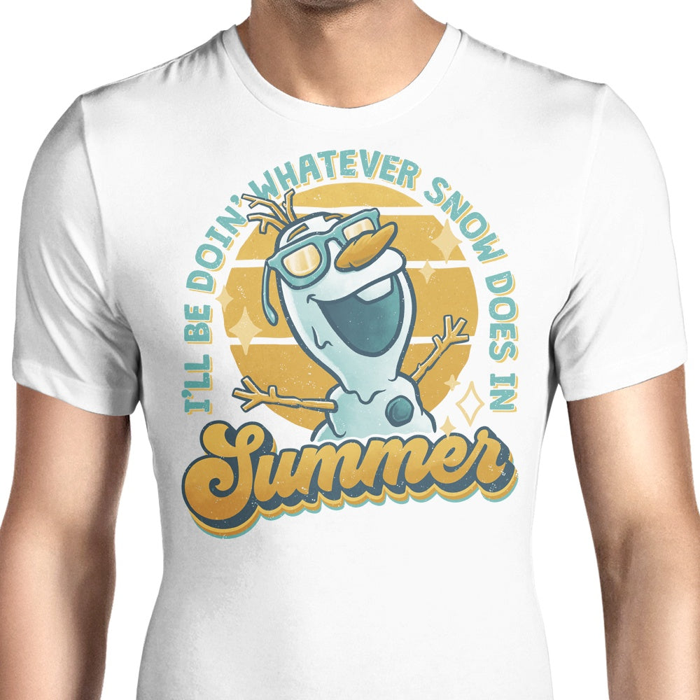Snow in Summer Men's Apparel - Adult & Kids T-Shirts, Sweatshirts & Hoodies apparel design preview 1