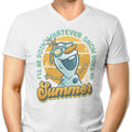 Snow in Summer Men's V-Neck - Adult & Kids T-Shirts, Sweatshirts & Hoodies apparel design preview 1