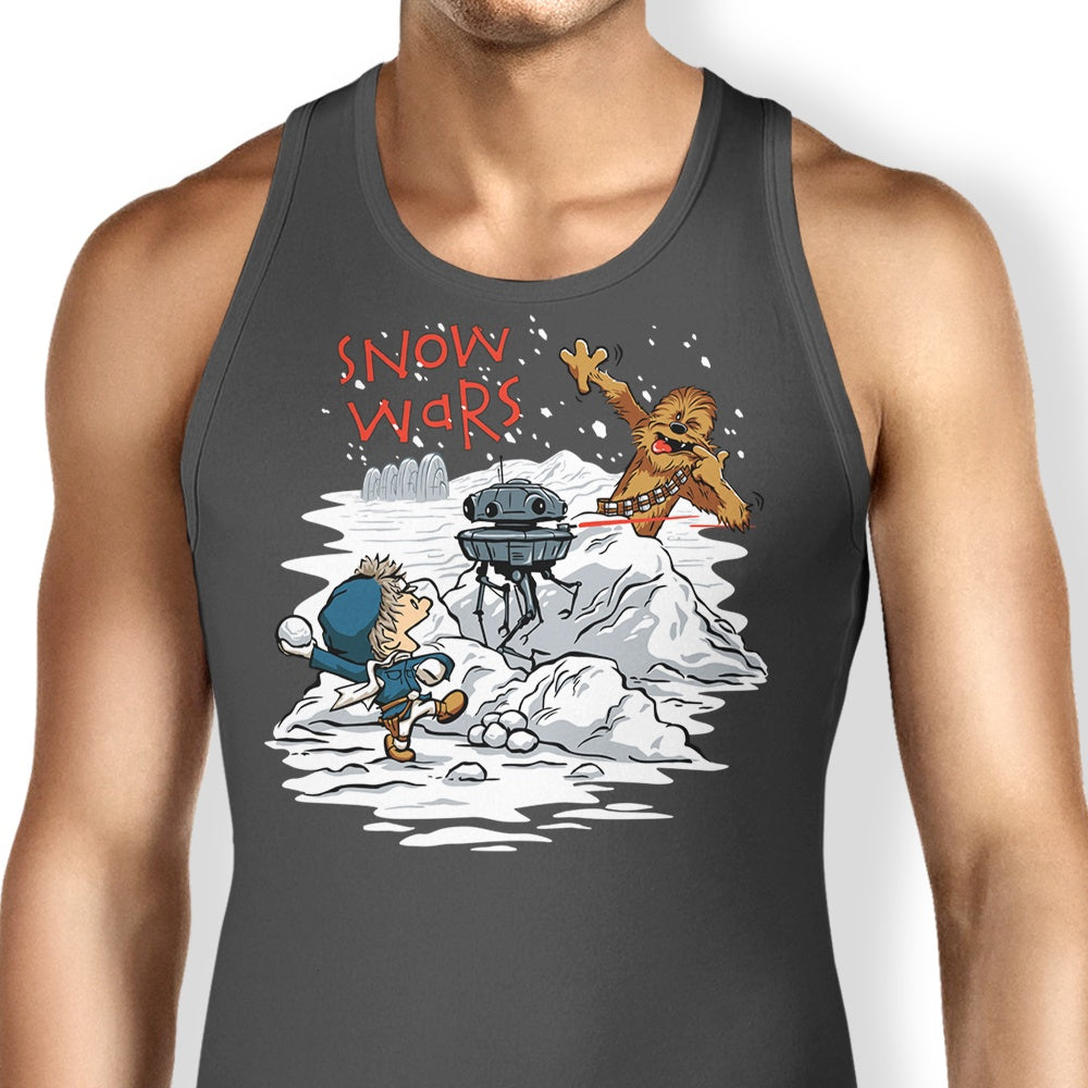 Snow Wars Tank Top - Adult & Kids T-Shirts, Sweatshirts & Hoodies apparel design preview 1