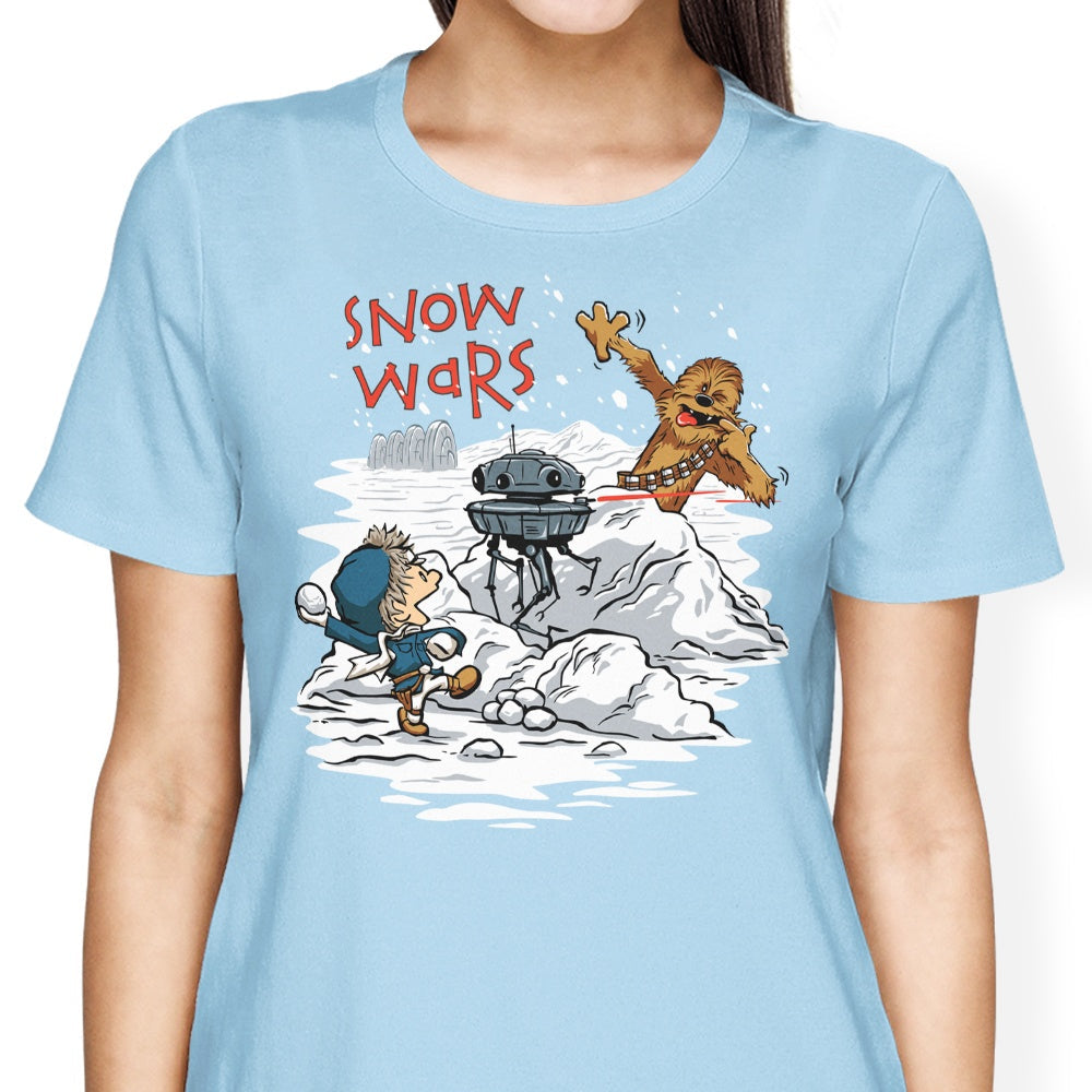 Snow Wars Women's Apparel - Adult & Kids T-Shirts, Sweatshirts & Hoodies apparel design preview 2