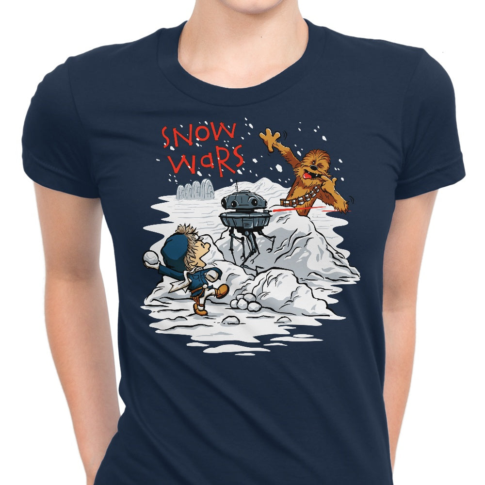 Snow Wars Women's Apparel - Adult & Kids T-Shirts, Sweatshirts & Hoodies apparel design preview 1