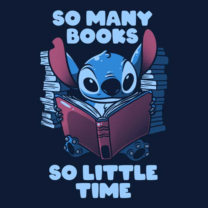 So Many Books - Adult & Kids T-Shirts, Sweatshirts & Hoodies apparel design preview 2