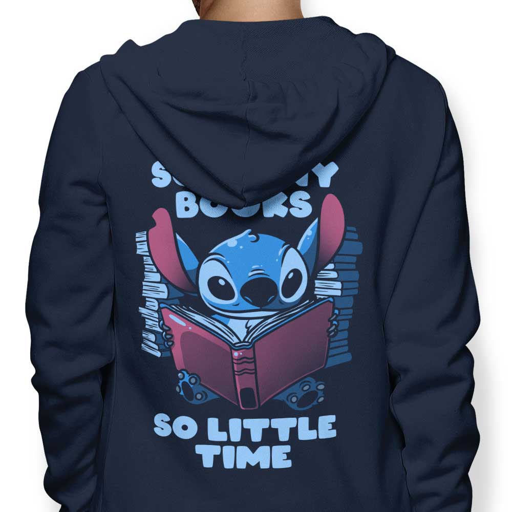 So Many Books - Adult & Kids T-Shirts, Sweatshirts & Hoodies apparel design preview 1