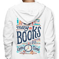 So Many Books - Adult & Kids T-Shirts, Sweatshirts & Hoodies apparel design preview 1