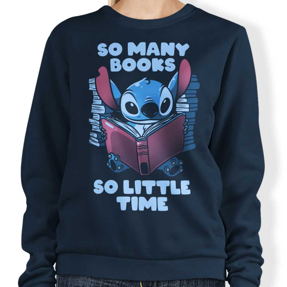 So Many Books - Adult & Kids T-Shirts, Sweatshirts & Hoodies apparel design preview 1