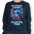 So Many Books - Adult & Kids T-Shirts, Sweatshirts & Hoodies apparel design preview 1