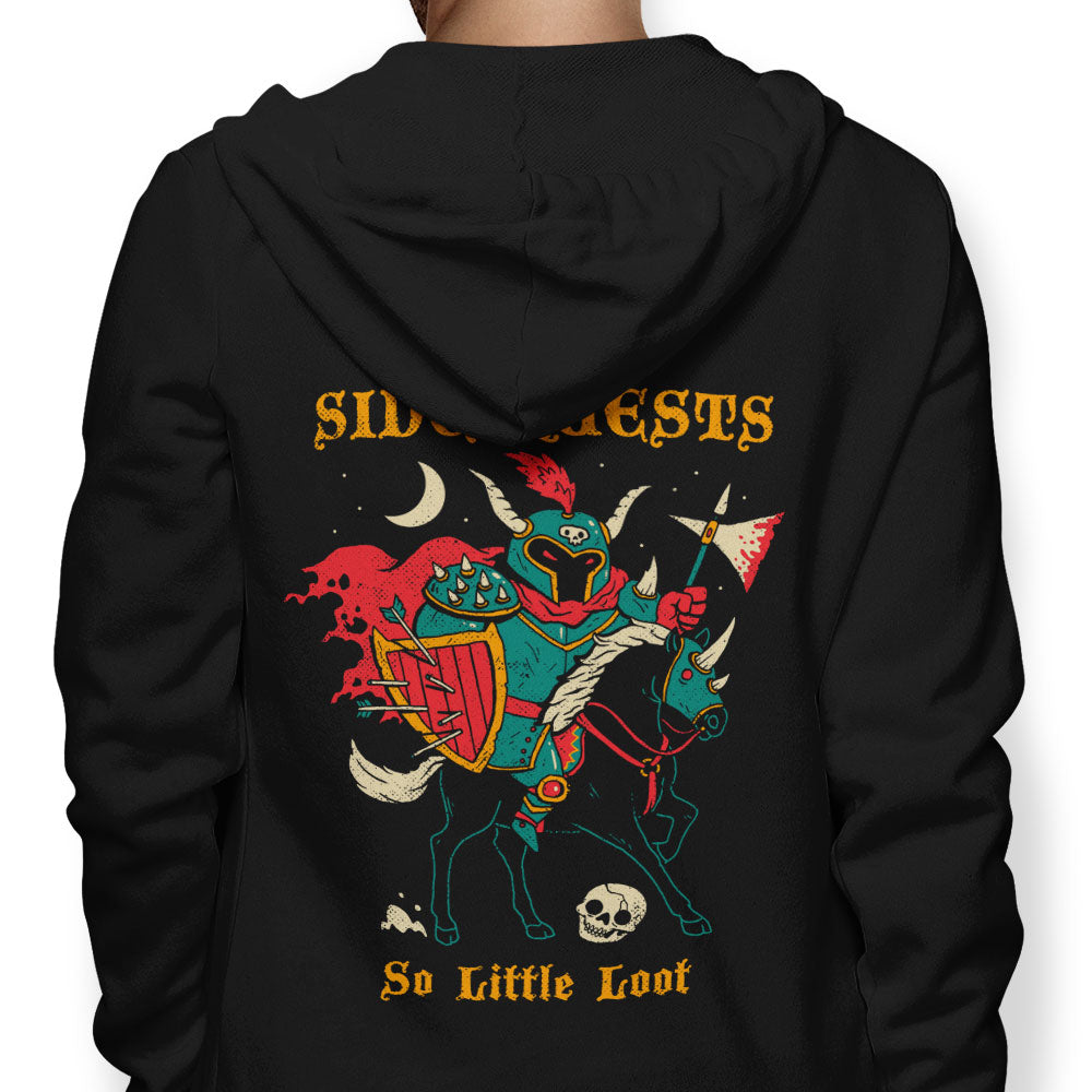 So Many Side Quests - Adult & Kids T-Shirts, Sweatshirts & Hoodies apparel design preview 1