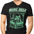 Solid Plumber Men's V-Neck - Adult & Kids T-Shirts, Sweatshirts & Hoodies apparel design preview 1