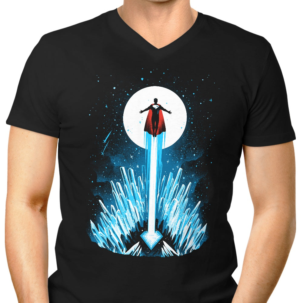 Solitude Men's V-Neck - Adult & Kids T-Shirts, Sweatshirts & Hoodies apparel design preview 1