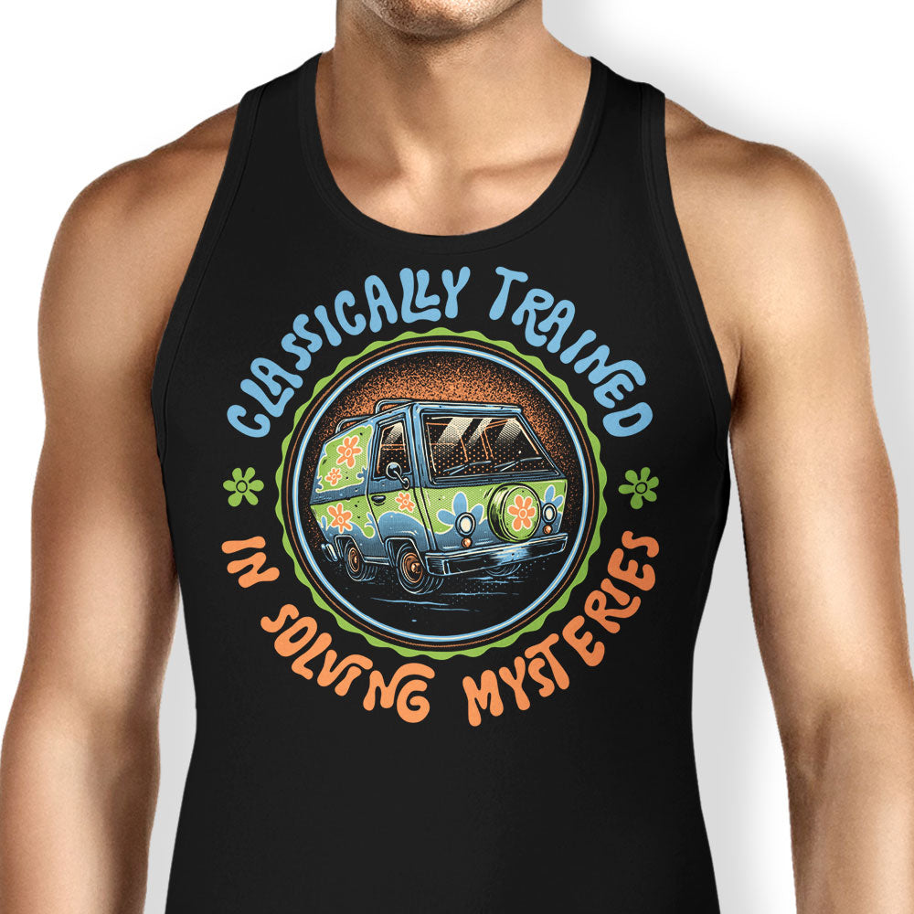 Solving Mysteries Tank Top - Adult & Kids T-Shirts, Sweatshirts & Hoodies apparel design preview 1