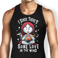 Some Love in the Wind Tank Top - Adult & Kids T-Shirts, Sweatshirts & Hoodies apparel design preview 1