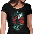 Song of the Mermaid Women's V-Neck - Adult & Kids T-Shirts, Sweatshirts & Hoodies apparel design preview 1
