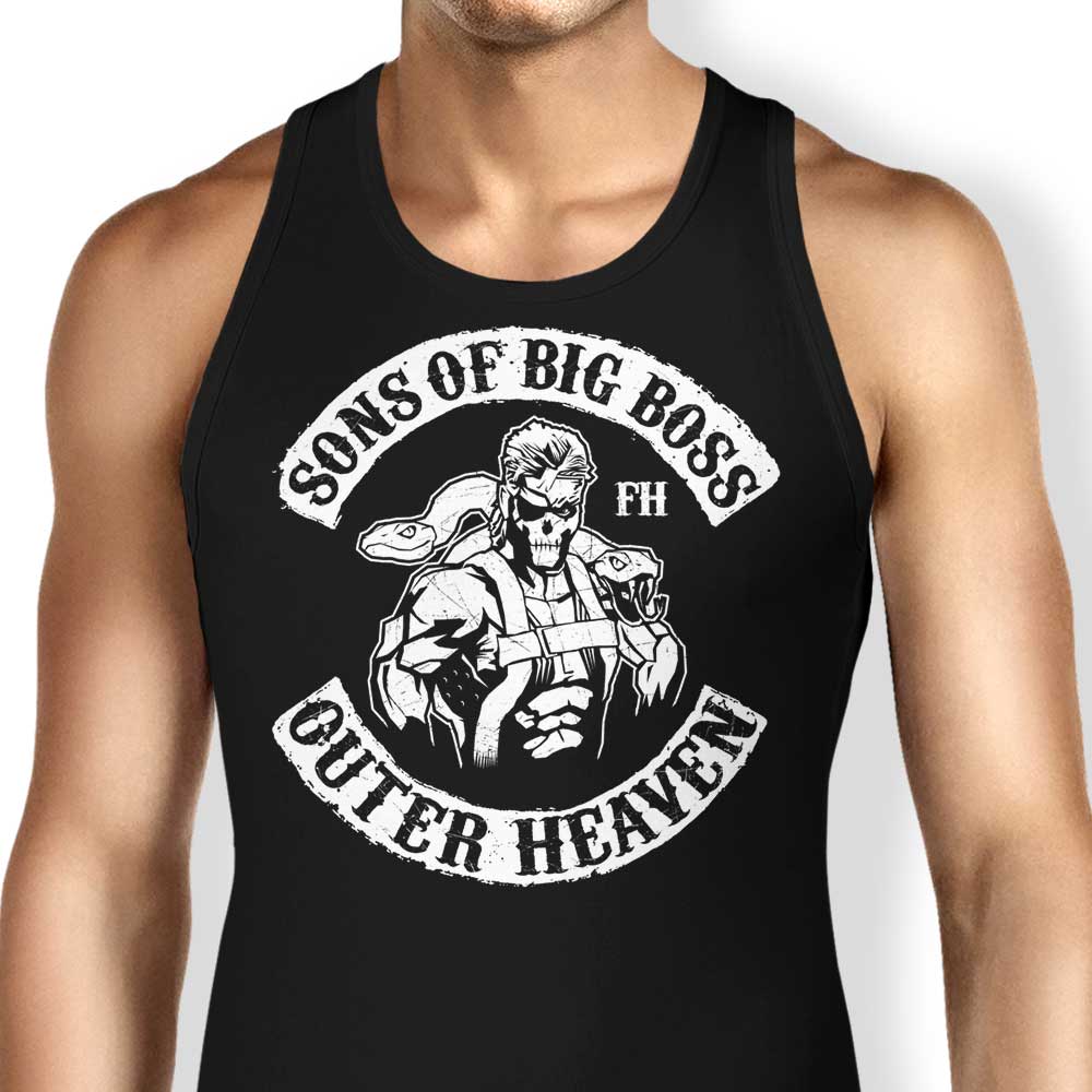 Sons of Big Boss Tank Top - Adult & Kids T-Shirts, Sweatshirts & Hoodies apparel design preview 1