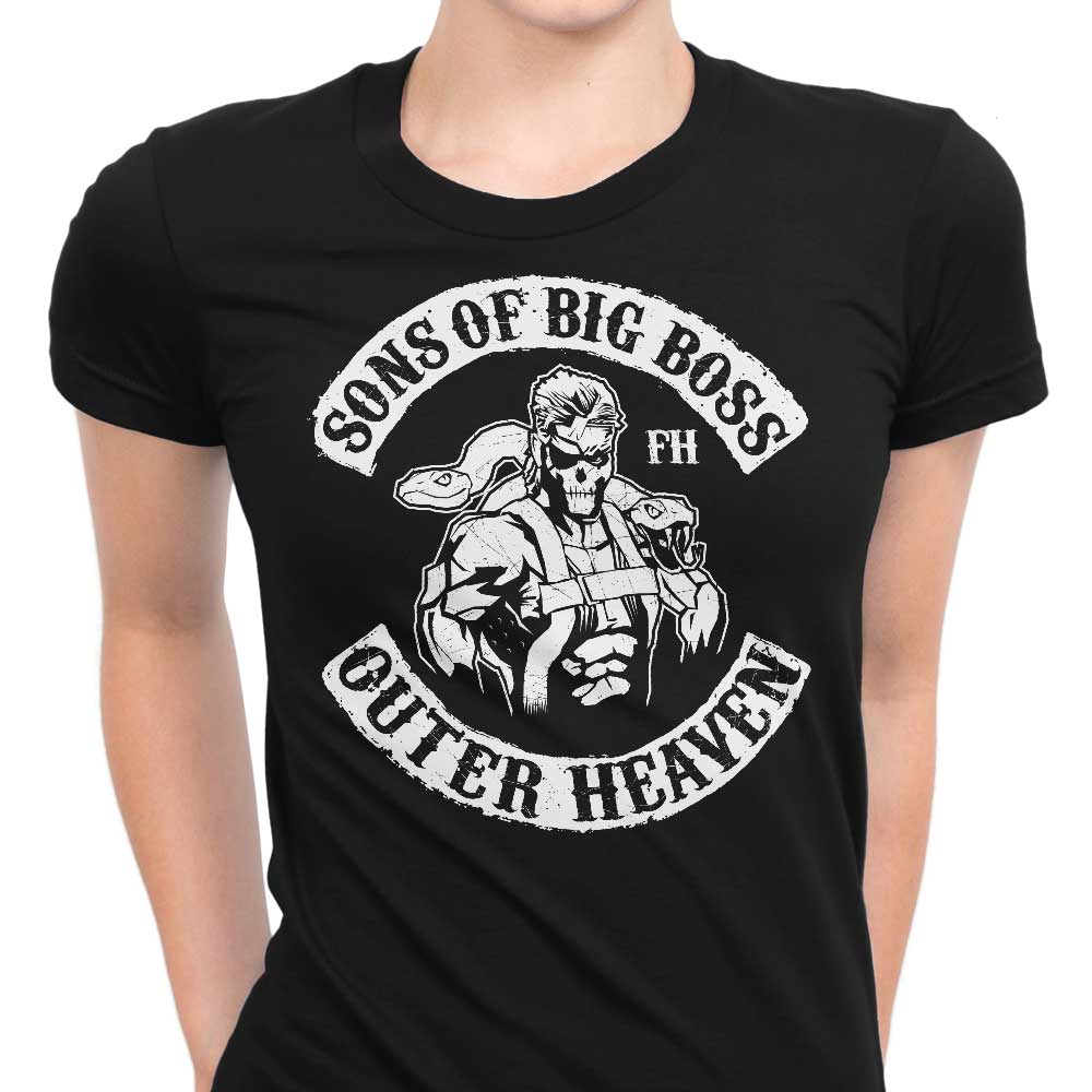 Sons of Big Boss Women's Apparel - Adult & Kids T-Shirts, Sweatshirts & Hoodies apparel design preview 1