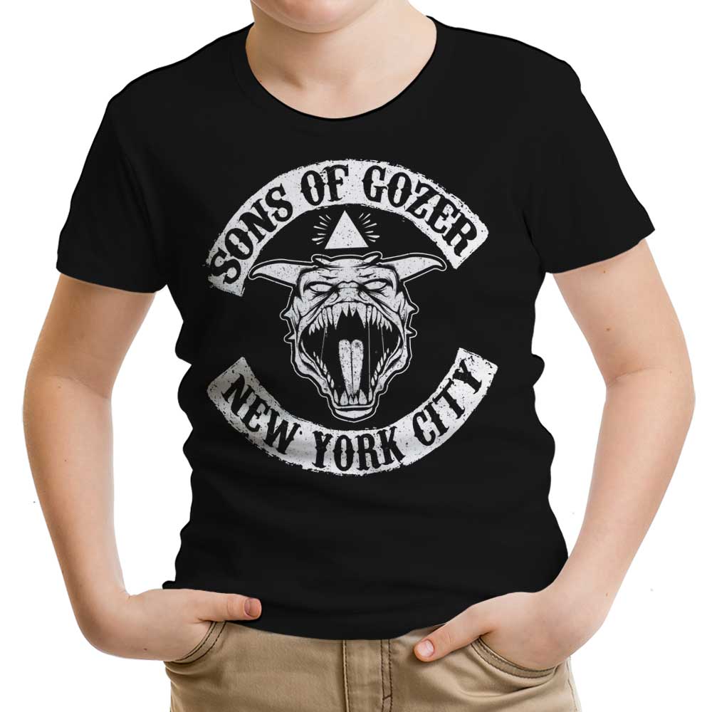 Sons of Gozer Youth Apparel - Adult & Kids T-Shirts, Sweatshirts & Hoodies apparel design preview 1
