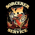 Sorcerer at Your Service Coasters - Adult & Kids T-Shirts, Sweatshirts & Hoodies apparel design preview 1