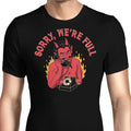 Sorry We're Full Men's Apparel - Adult & Kids T-Shirts, Sweatshirts & Hoodies apparel design preview 1