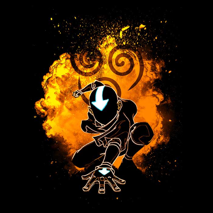 Soul of Aang Men's Apparel - Adult & Kids T-Shirts, Sweatshirts & Hoodies apparel design preview 2