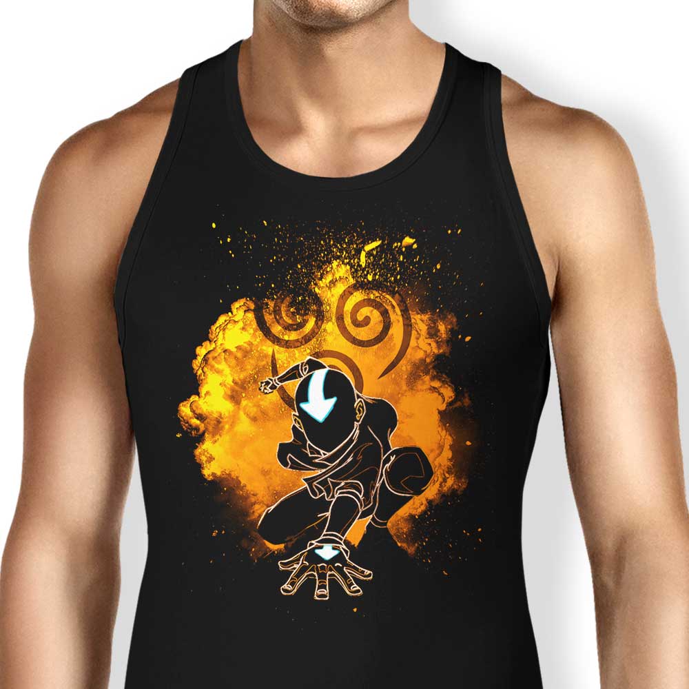 Soul of Aang Tank Top - Adult & Kids T-Shirts, Sweatshirts & Hoodies apparel design preview 1