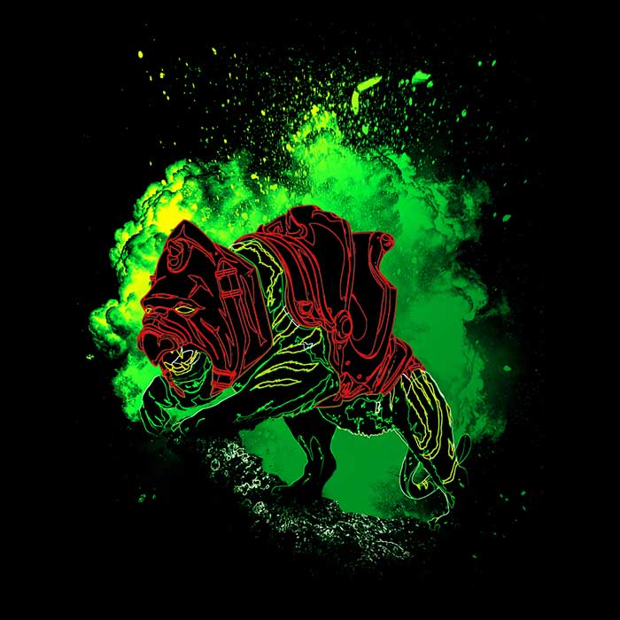 Soul of Battle Cat Coasters - Adult & Kids T-Shirts, Sweatshirts & Hoodies apparel design preview 1