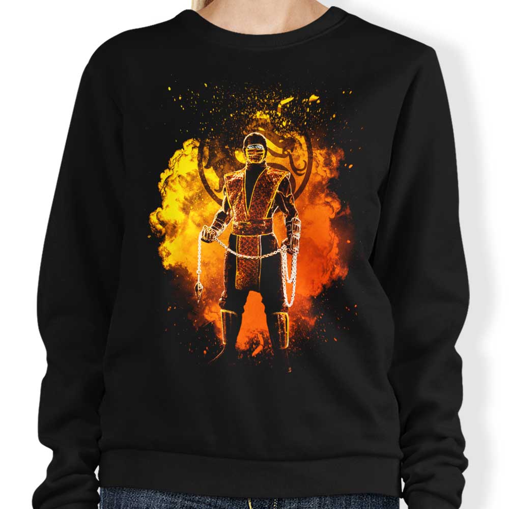Soul of Fire Ninja - Adult & Kids T-Shirts, Sweatshirts & Hoodies apparel design preview 1