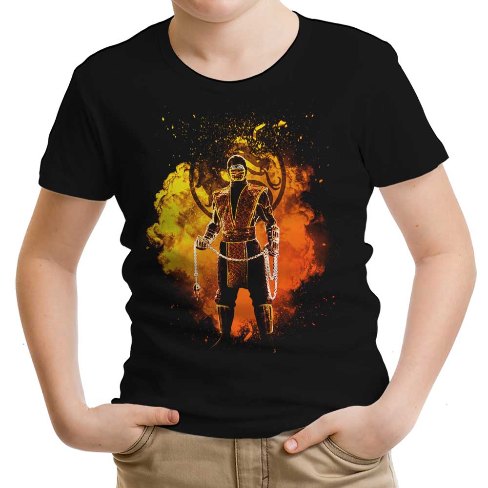 Soul of Fire Ninja Youth Apparel - Adult & Kids T-Shirts, Sweatshirts & Hoodies apparel design preview 1